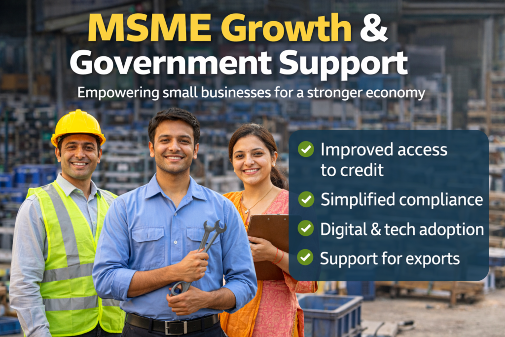 MSME Growth and Government Support Strengthening India’s Economic Backbone